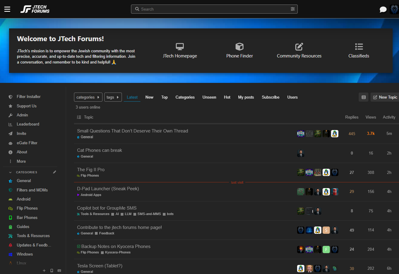 Forum preview